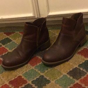 Timberland booties leather